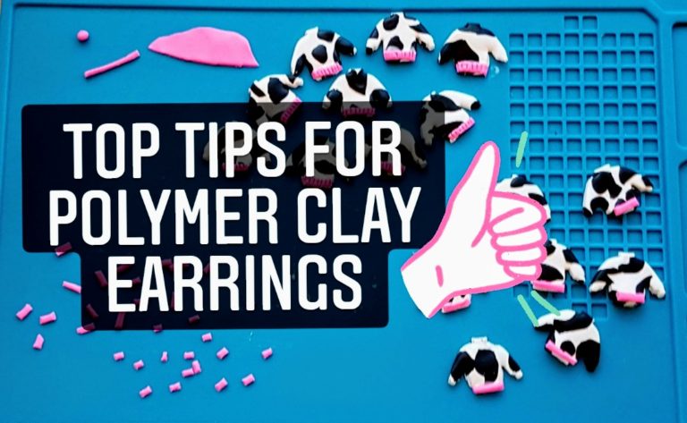 tips for polymer clay earrings