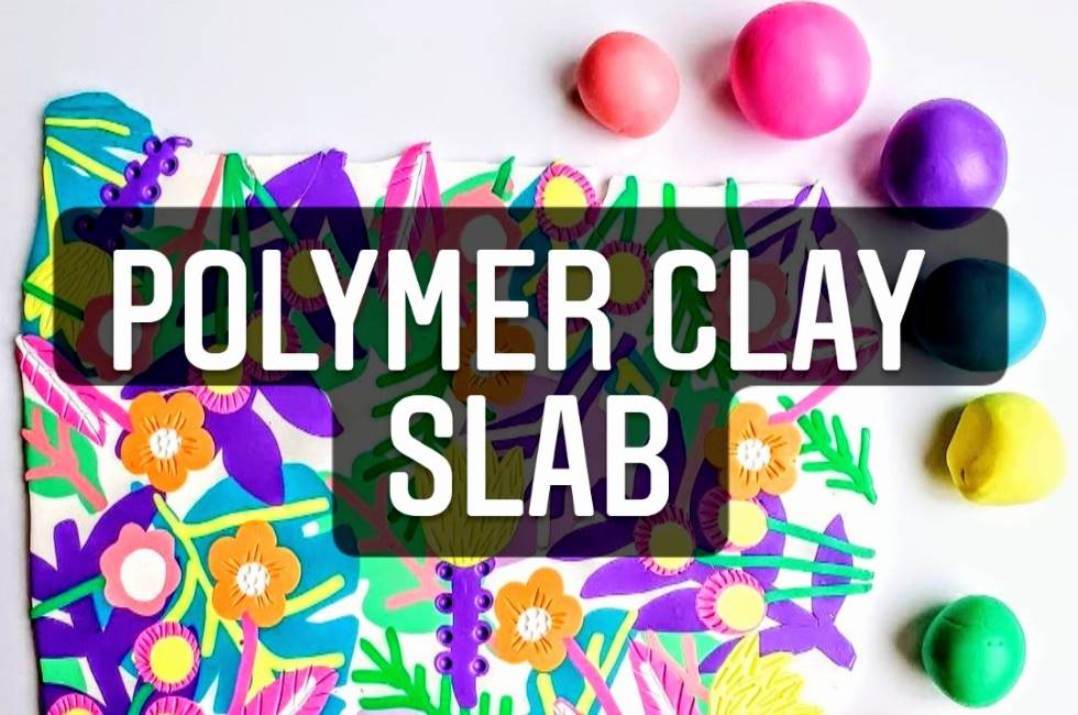 polymer clay slab wearably weird