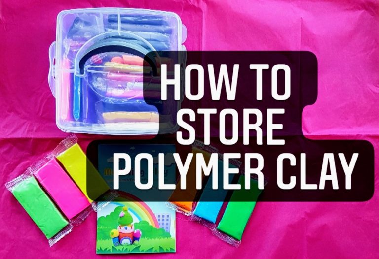 how to store polymer clay