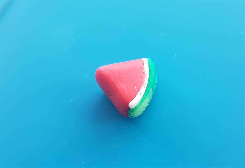 polymer clay watermelon tutorial
