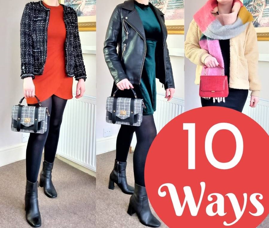10 Ways To Style Dresses In Winter, Winter Coat And Dress Outfits