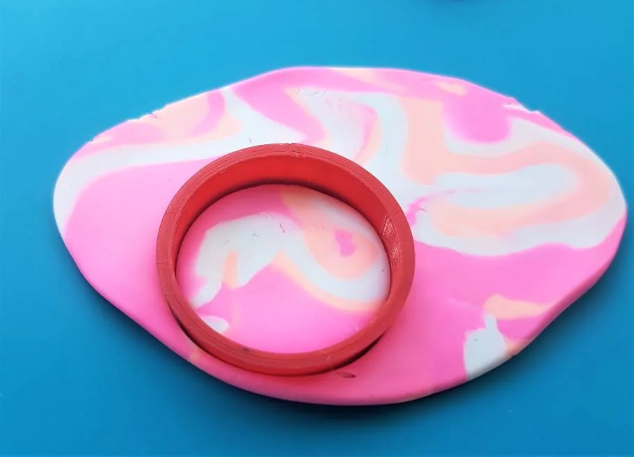 circle polymer clay cutter