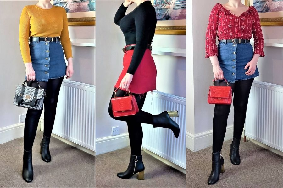 How to Wear Ankle Boots With Skirts  Style Guide  Wearably Weird