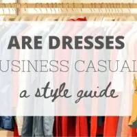 Are dresses business casual