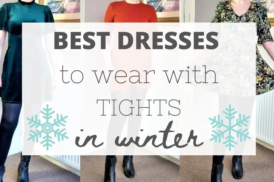 BEST Dresses to Wear With Tights in Winter - Wearably Weird