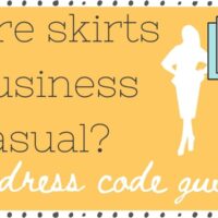 are skirts business casual