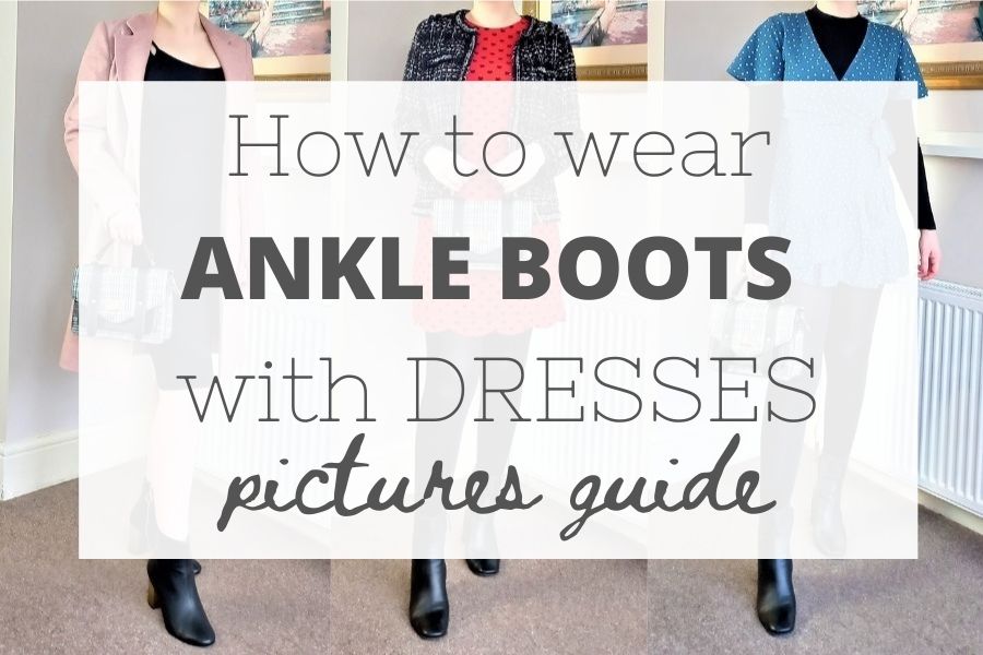how to wear ankle boots with dresses pictures guide