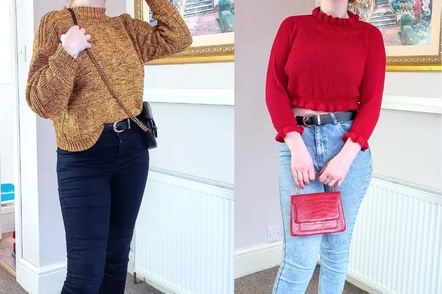 mom jeans and jumpers FALL Work From Home Outfits