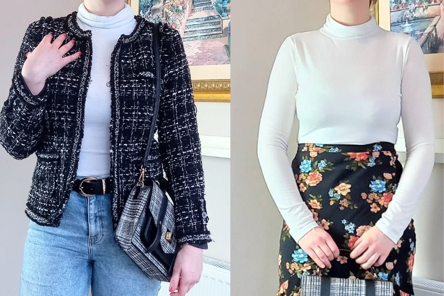 turtleneck Winter Work From Home Outfits