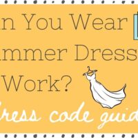 Can you wear summer dresses to work