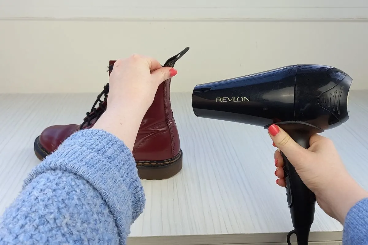 How to break in doc martens with a hairdryer