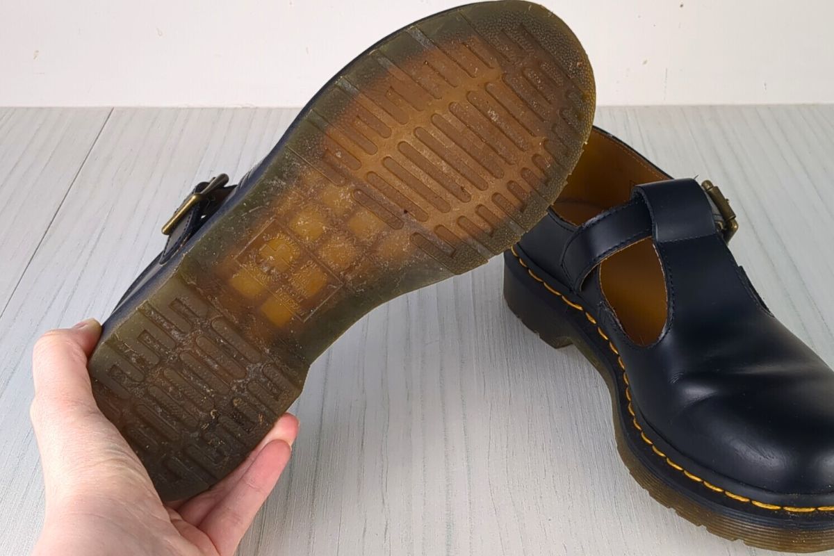 The sole of Doc Martens Mary Janes