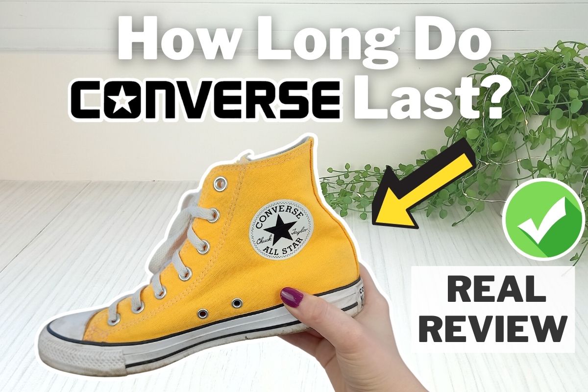 How Long Do Converse Last? FAQs Guide & PHOTOS - Wearably Weird
