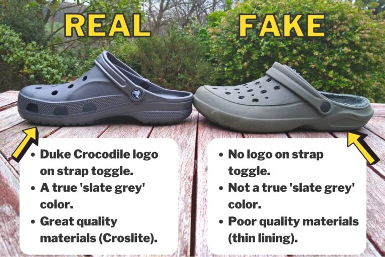 How To Spot Fake Crocs – 10 Differences (Photos) - Wearably Weird