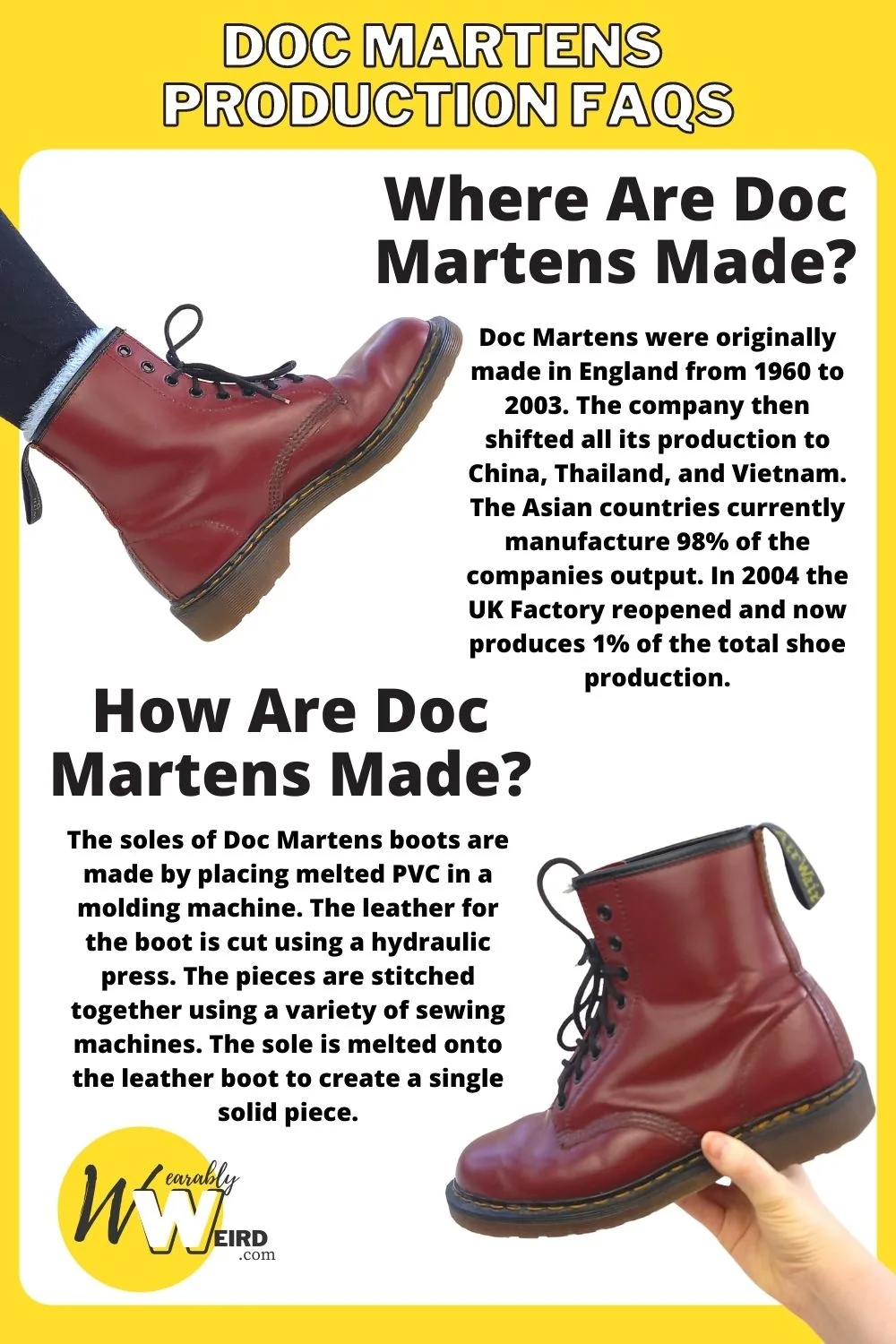 Where are Doc Martens Made