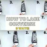 How To Lace Converse