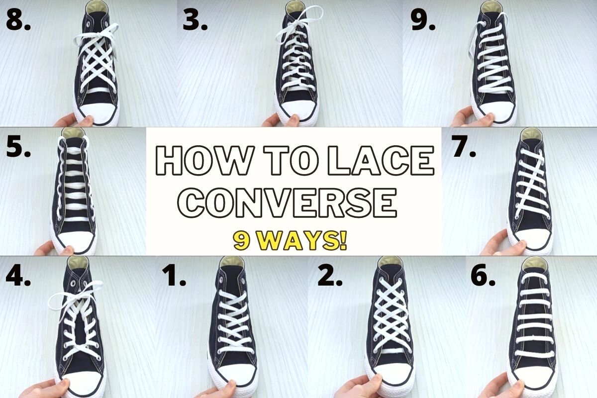 How to lace Converse