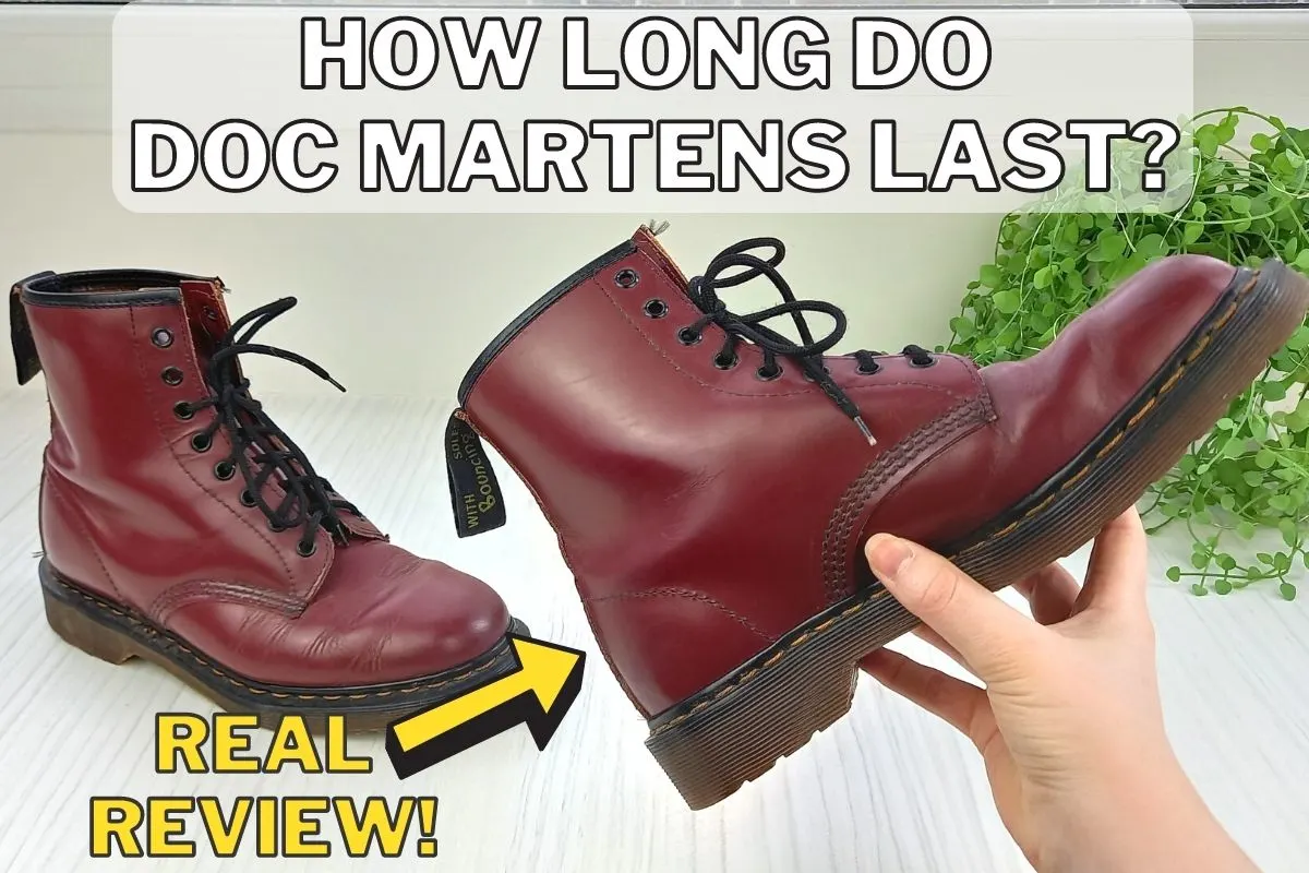 How Long Do Doc Martens Last? (Review & Photos) - Wearably Weird