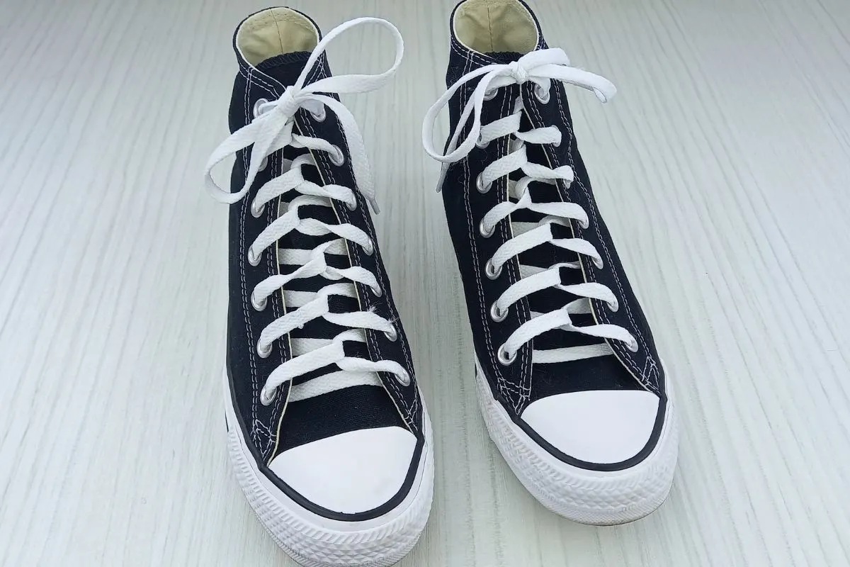 How To Cross Lace Converse