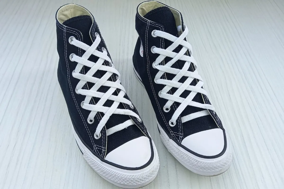 How To Diamond Lace Converse