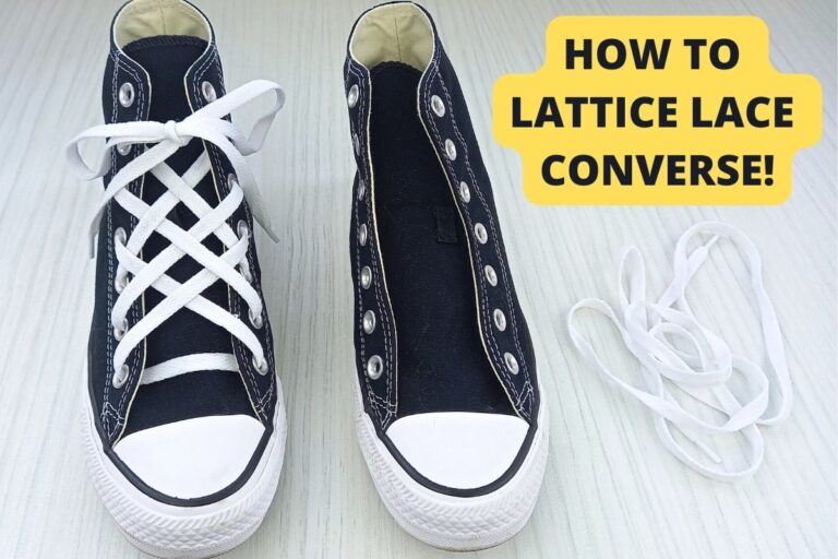 How To Lace Converse - 9 EASY Ways - Wearably Weird