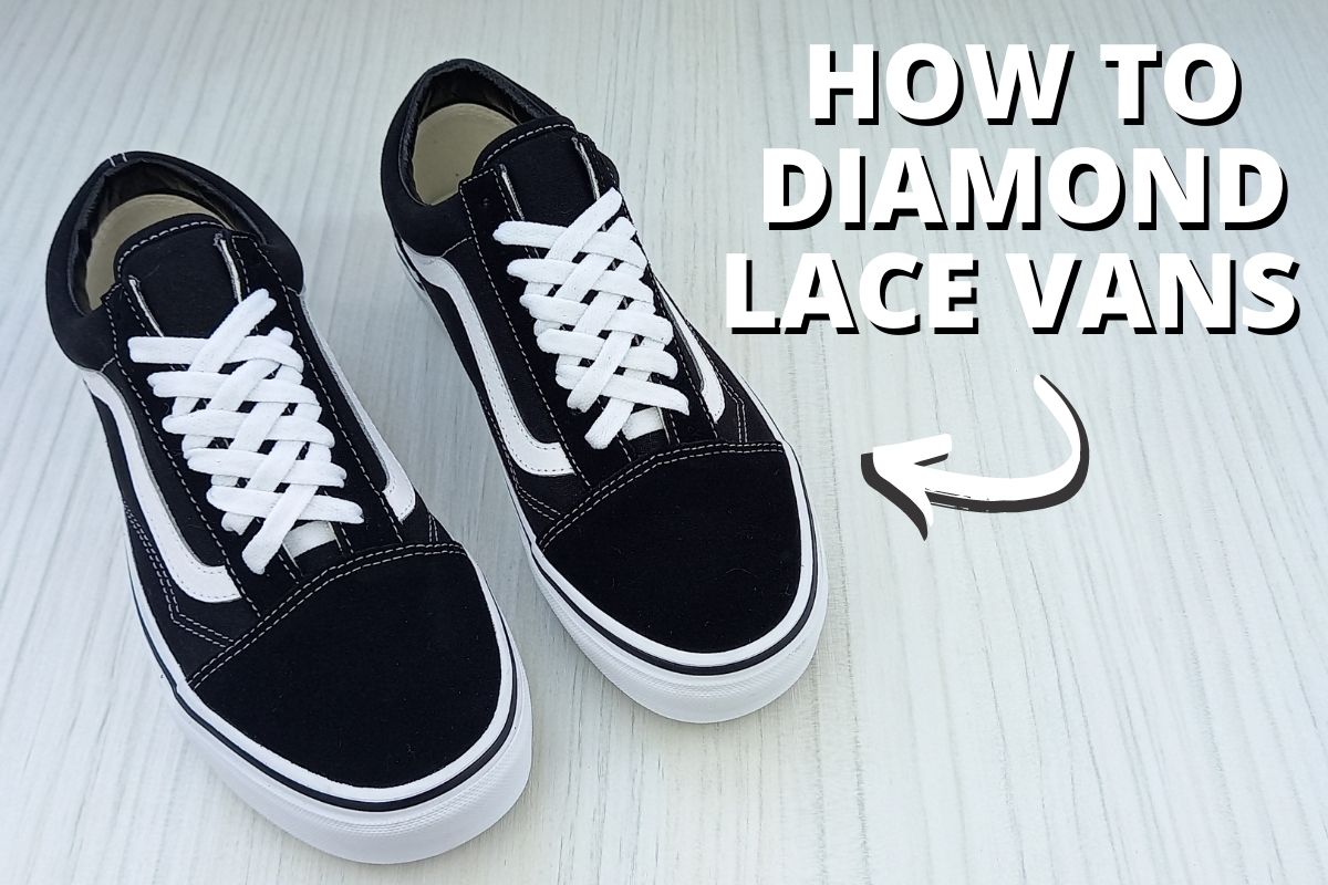 How to Diamond Lace Vans