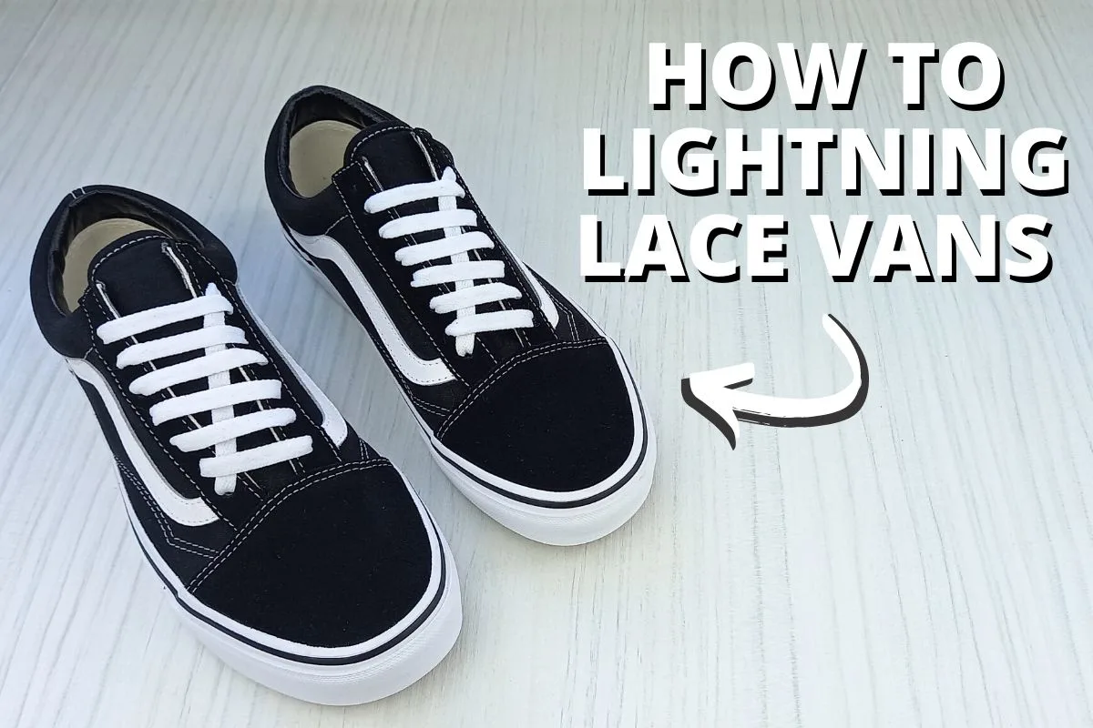 How to Lightning Lace Vans