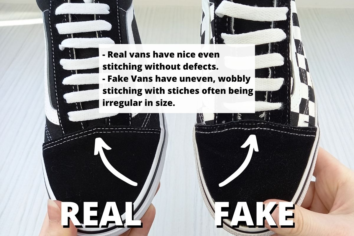 Real vans vs fake vans
