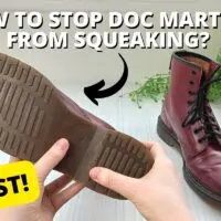 How to stop Doc Martens from squeaking