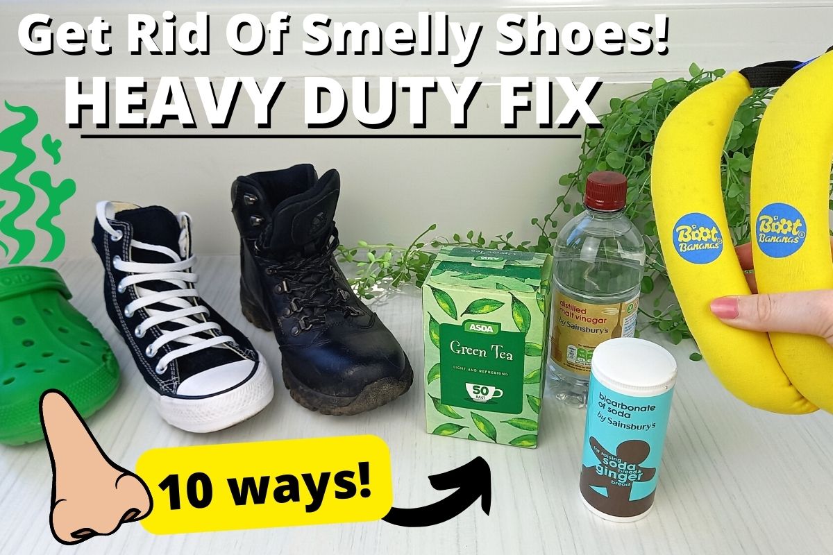moreel Entertainment oosters How To Get Rid Of Smelly Shoes - 10 EASY Ways - Wearably Weird