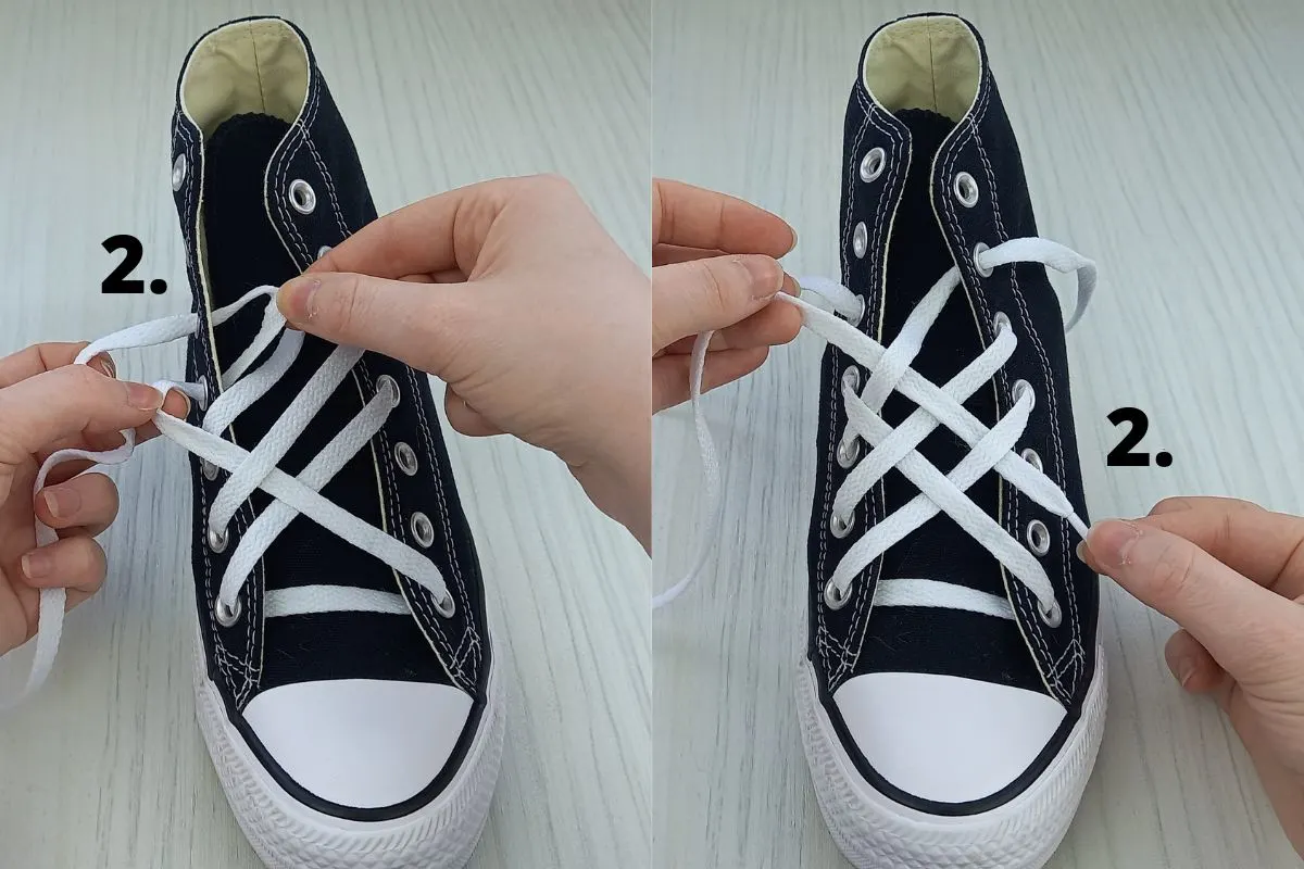 Lattice Lacing Shoes Tutorial (With Photos) - Wearably Weird