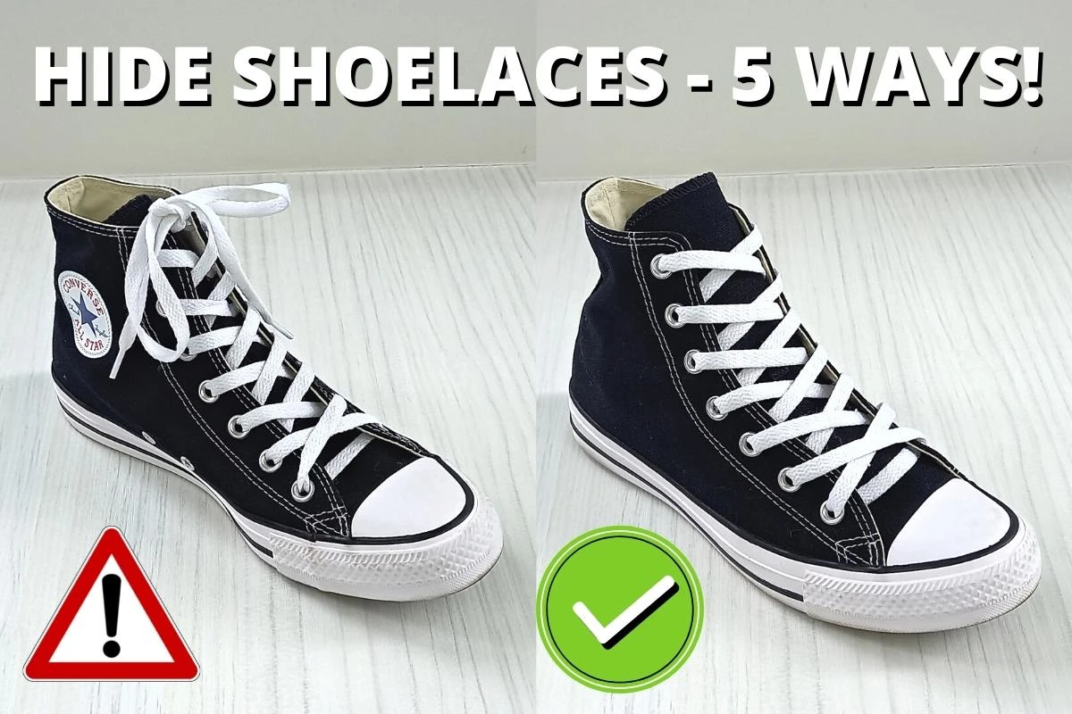 How To Hide Shoelaces: 5 FAST Hacks - Wearably Weird