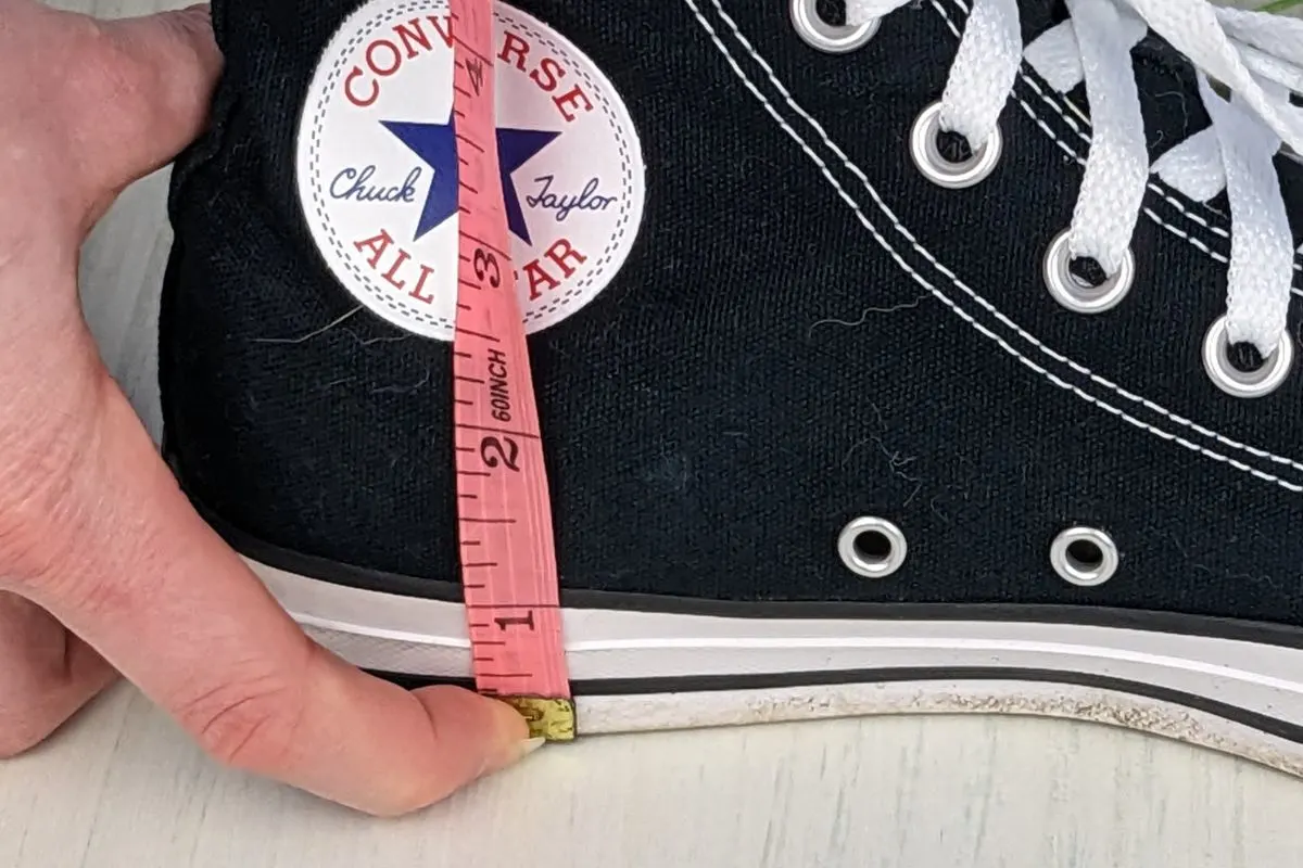 How much height do Converse add