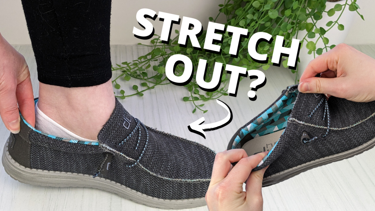 Do Hey Dude Shoes Stretch Out? My Experience (PHOTOS) - Wearably Weird